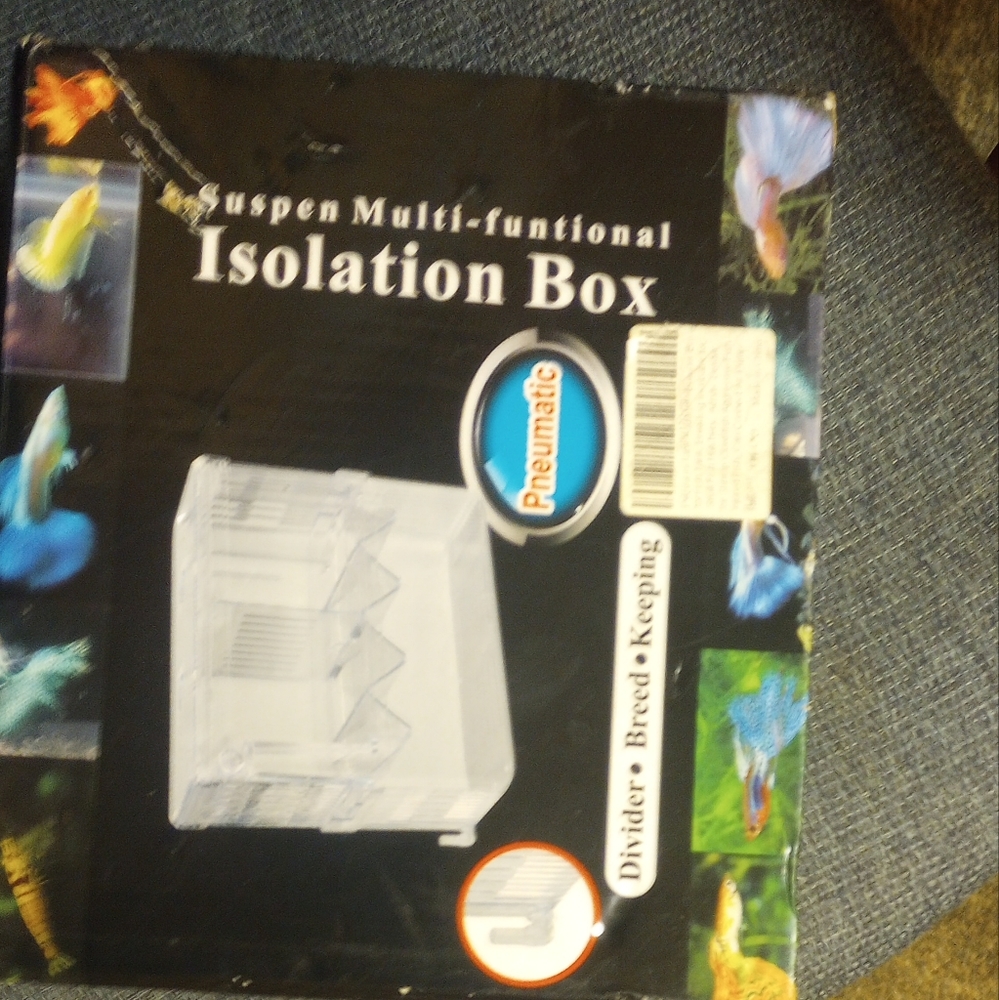 Isolation box For Fish tank
